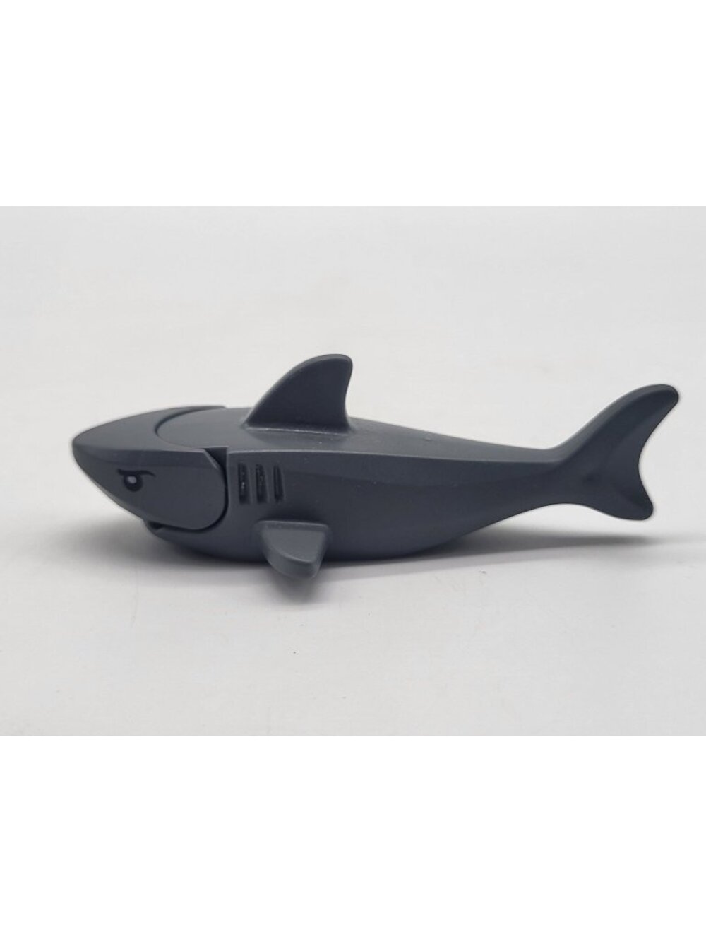 Lego Shark Rounded Nose Debossed Gills Figure 14518c04pb01